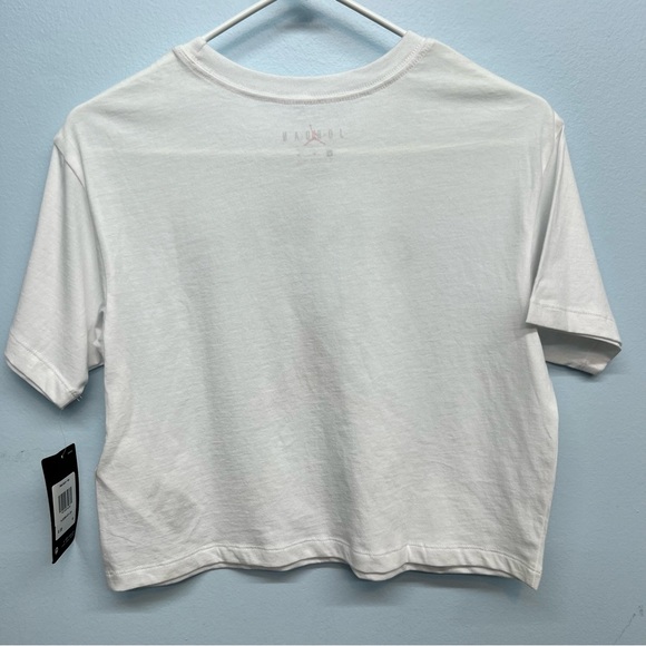 Air Jordan Paris Saint-Germain white boxy tee size Medium NWT - Picture 4 of 5